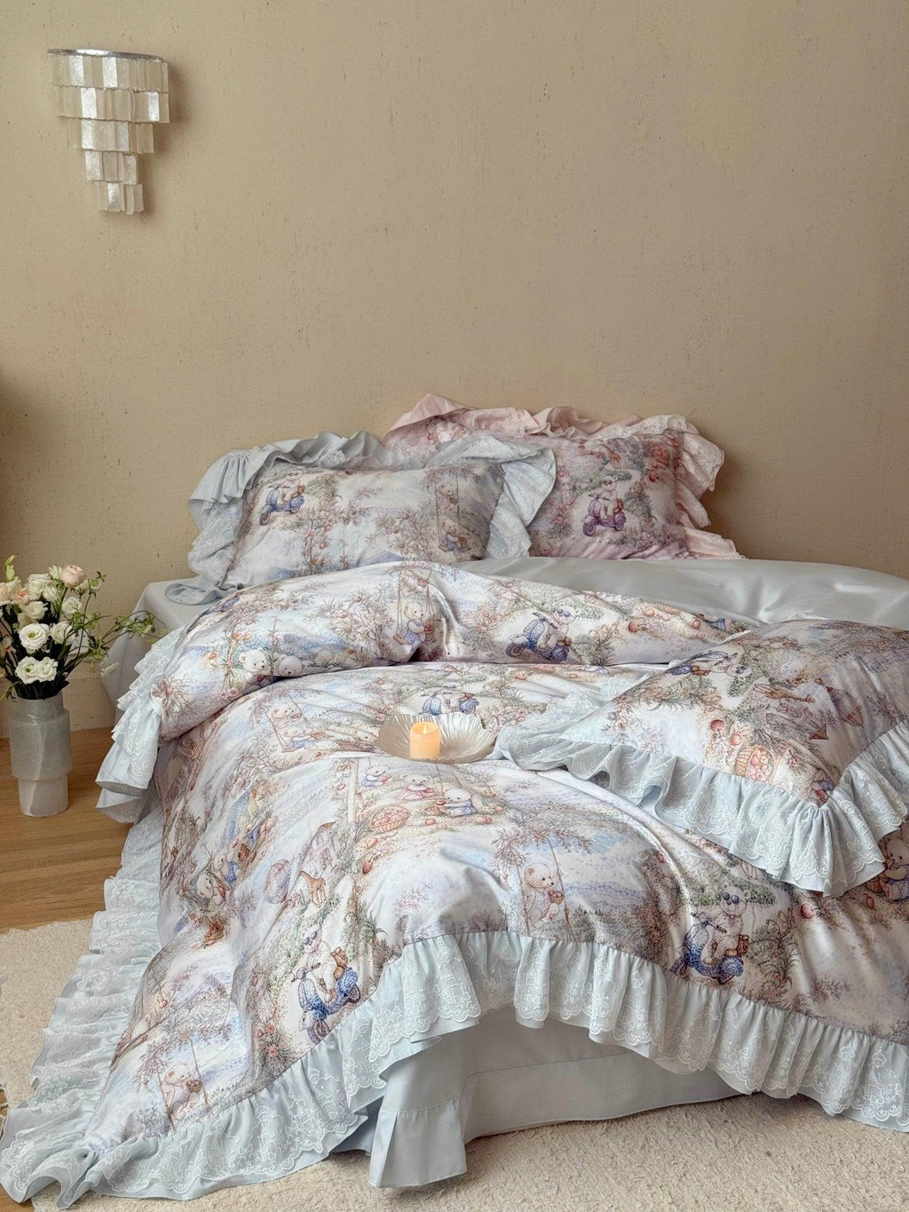 Coquette Lolita Ruffle Bedding Set