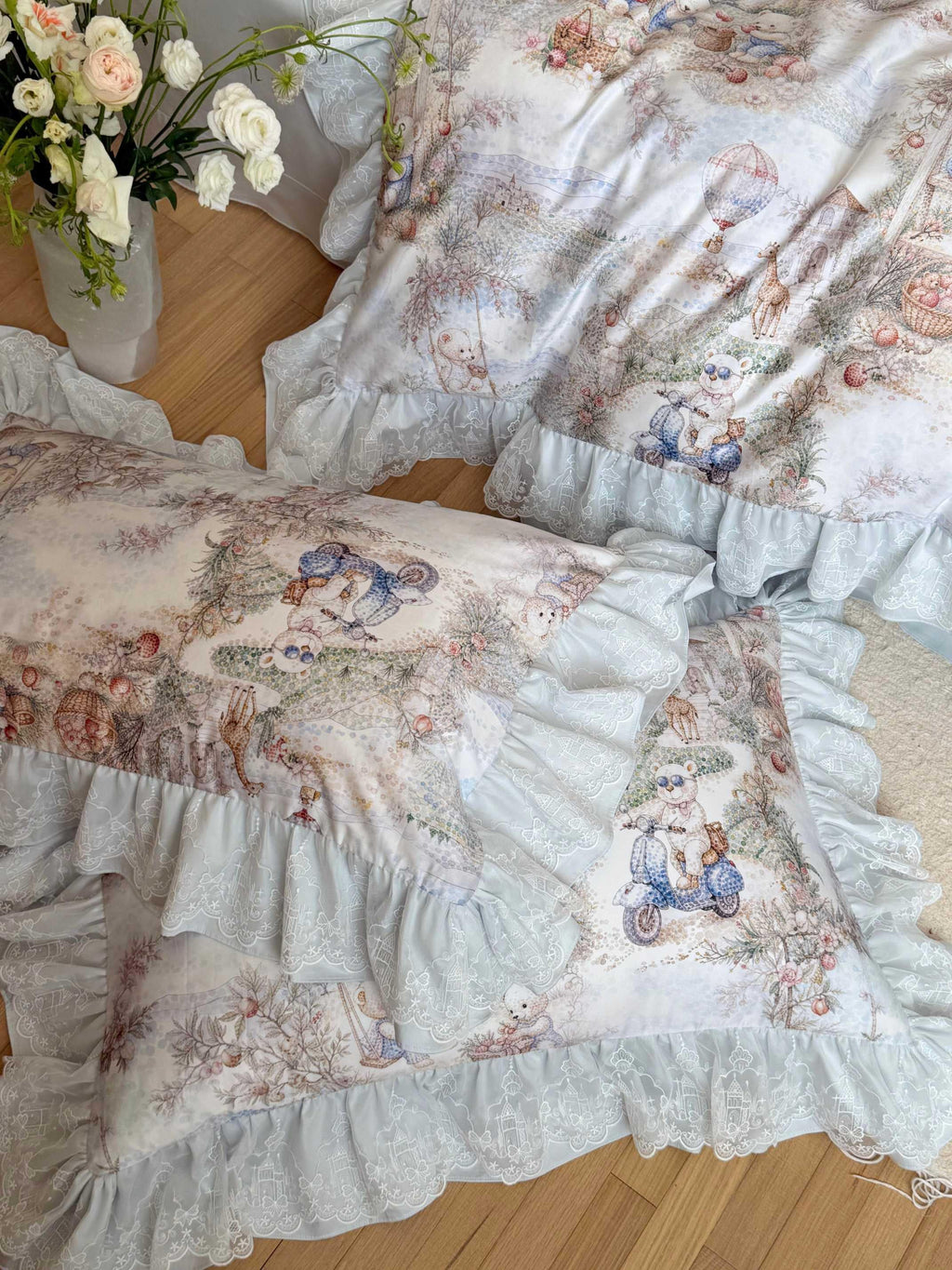 Coquette Lolita Ruffle Bedding Set