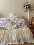 Blossom Veil Ruffle Bedding Set