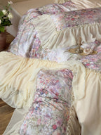 Blossom Veil Ruffle Bedding Set