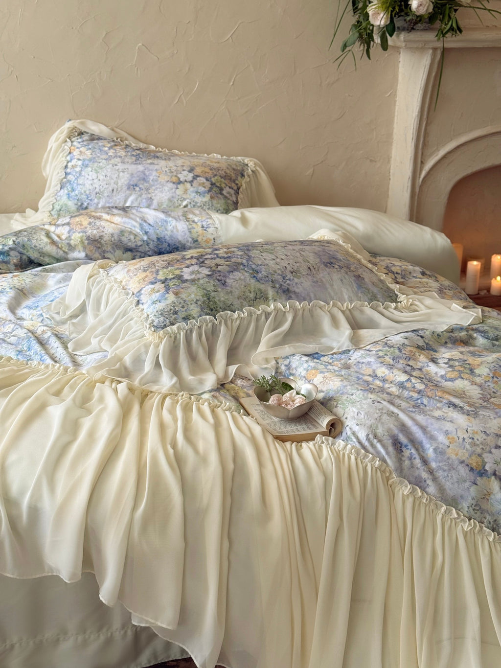 Meadow Whisper Ruffle Bedding Set