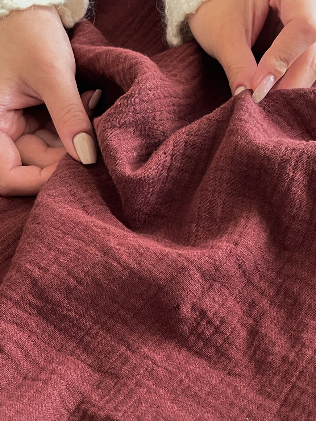 Evergreen Cheer Cotton Muslin Gauze Bedding Set