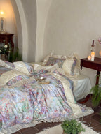 Roseveil Garden Ruched & Ruffle Tencel Bedding Set