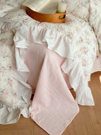 Blossom Puff Ruffle Muslin Bedding Set