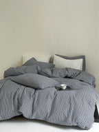 Harbor Breeze Stripe Seersucker Duvet Cover