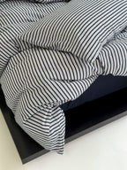 Harbor Breeze Stripe Seersucker Duvet Cover