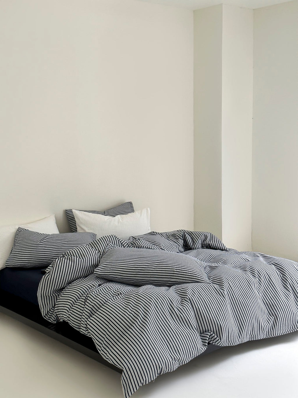 Harbor Breeze Stripe Seersucker Duvet Cover