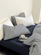 Harbor Breeze Stripe Seersucker Duvet Cover